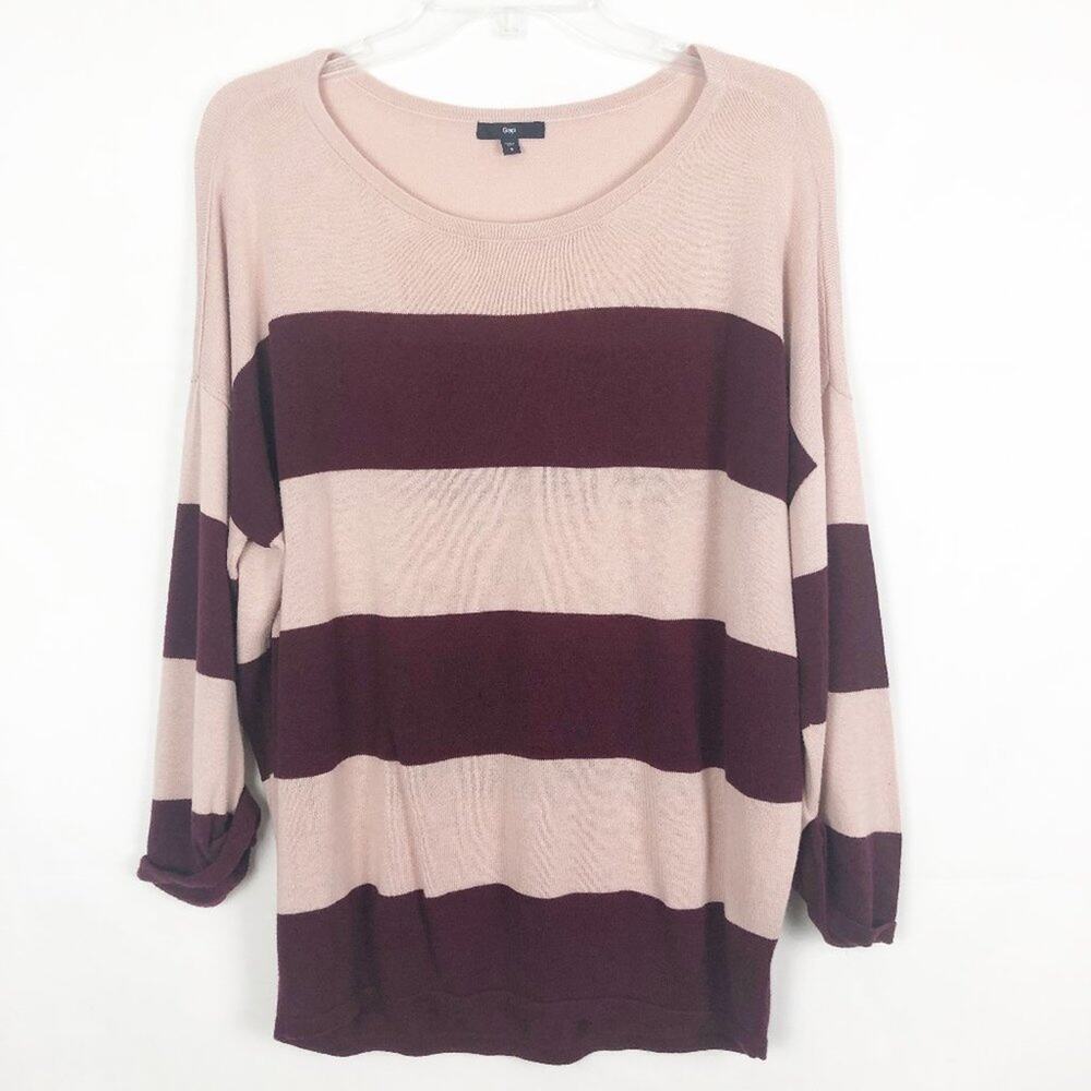 Gap Striped Pullover Knit Sweater Size Small